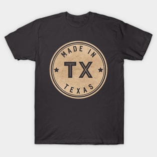 Made In Texas TX State USA T-Shirt